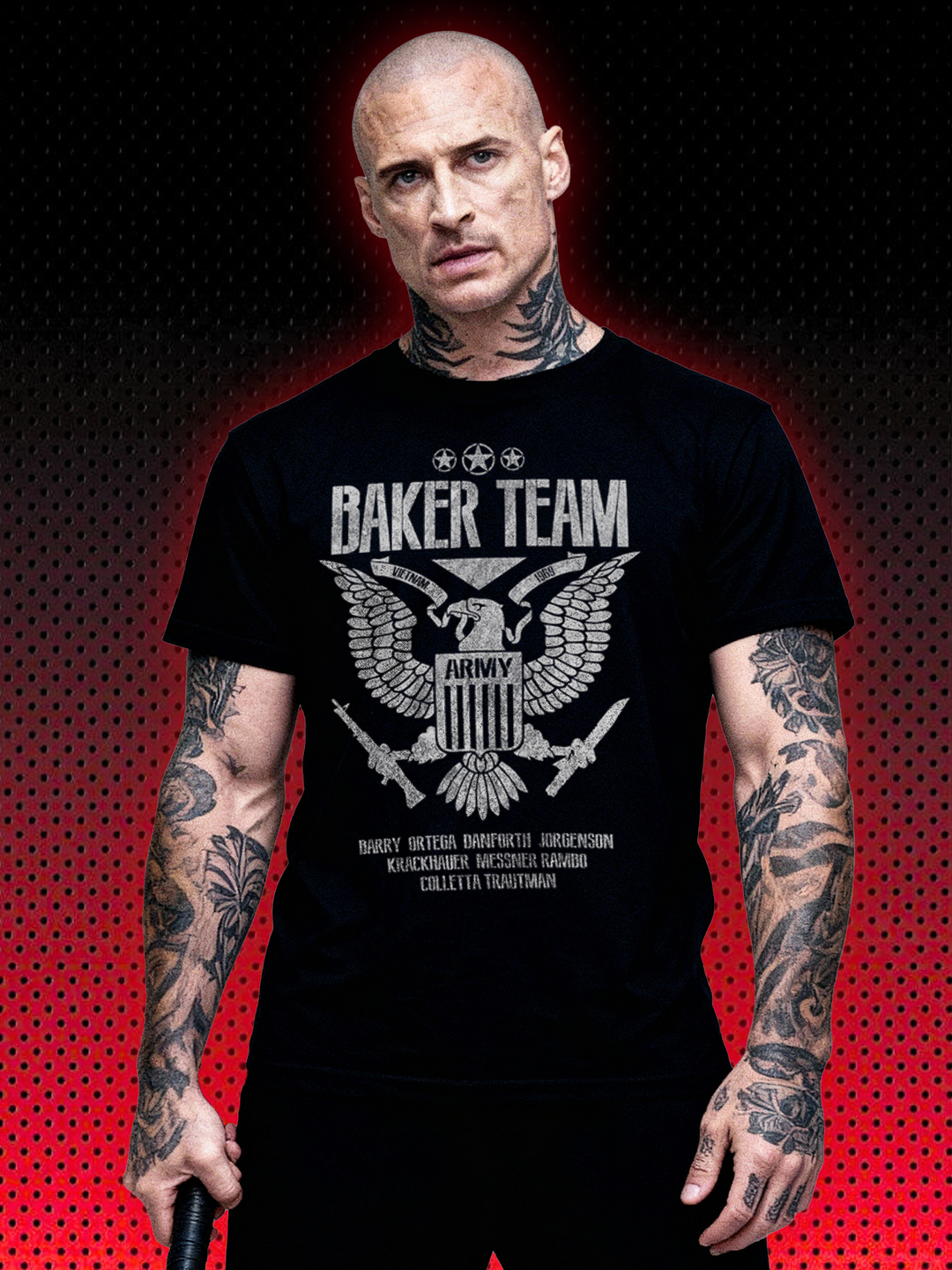 RAMBO BAKER TEAM FIRST BLOOD | VIETNAM 1969 | T-SHIRT