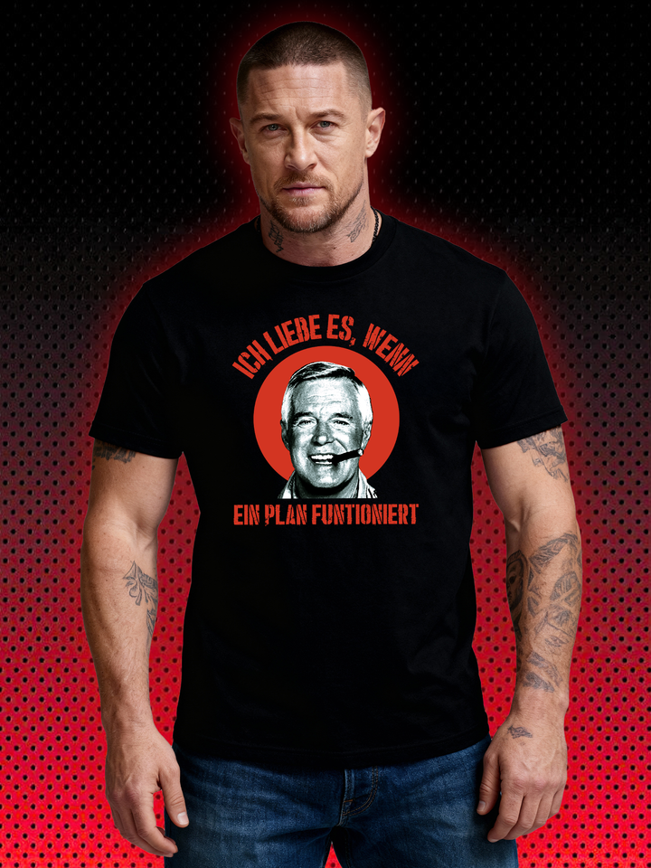 I LOVE IT WHEN A PLAN WORKS | A TEAM HANNIBAL | T SHIRT