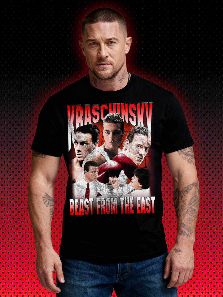 IVAN KRASCHINSKY KARATE TIGER  NO RETREAT NO SURRENDER | JEAN CLAUDE VAN DAMME JCVD | T-SHIRT
