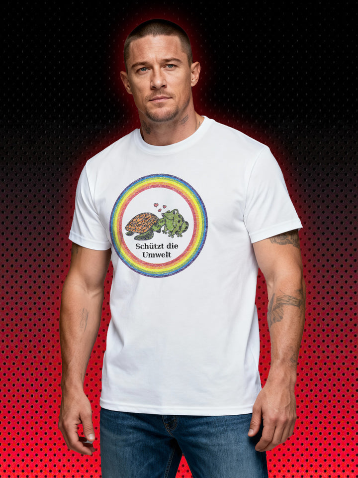 PLUS - NETTO - FROSCH KÜSST SCHILDKRÖTE | 90ER KULT | TRAGETASCHE & T-SHIRT