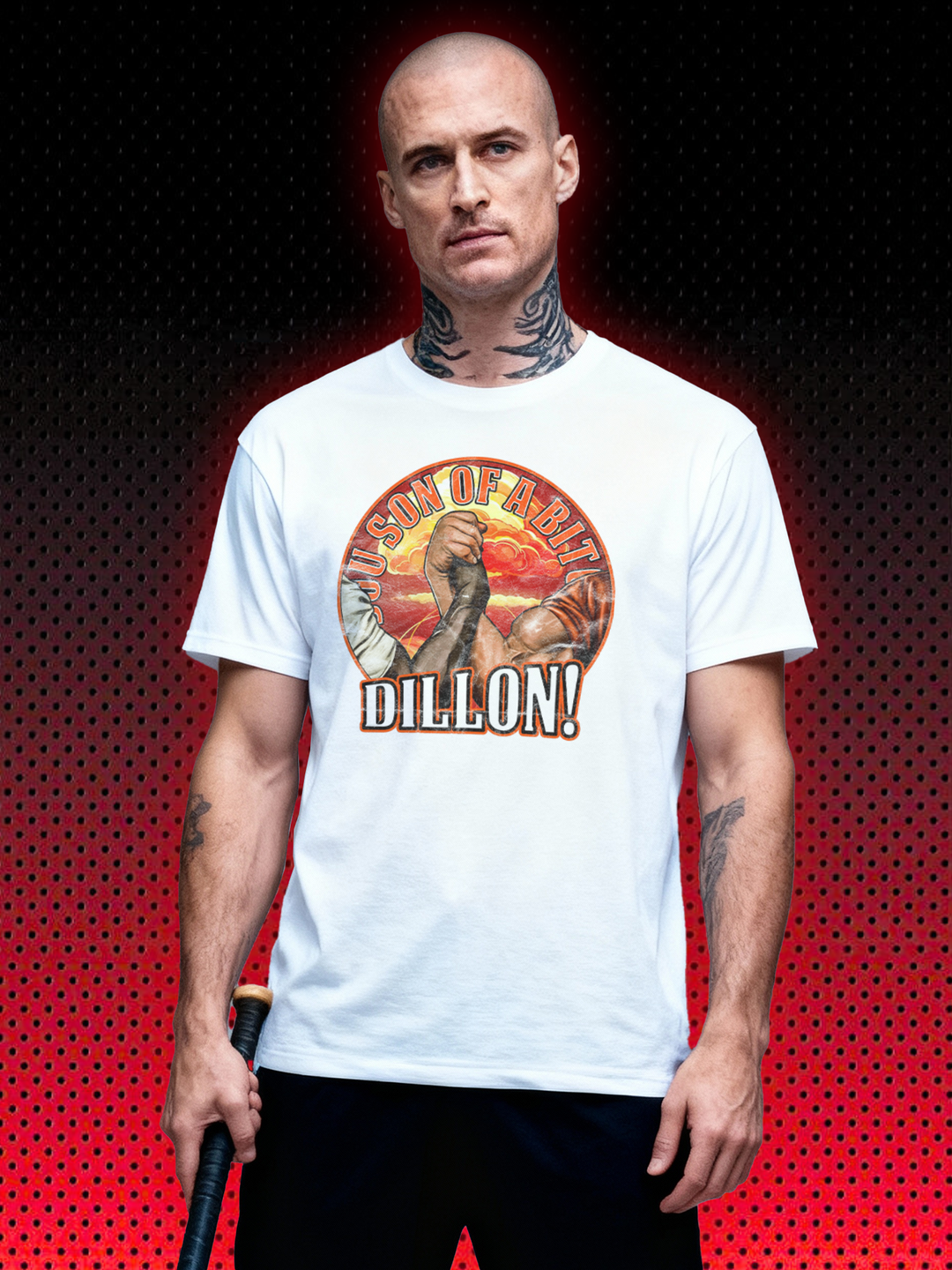 DILLON YOU SON OF A B#TCH -  PREDATOR | ARNOLD SCHWARZENEGGER | T-SHIRT