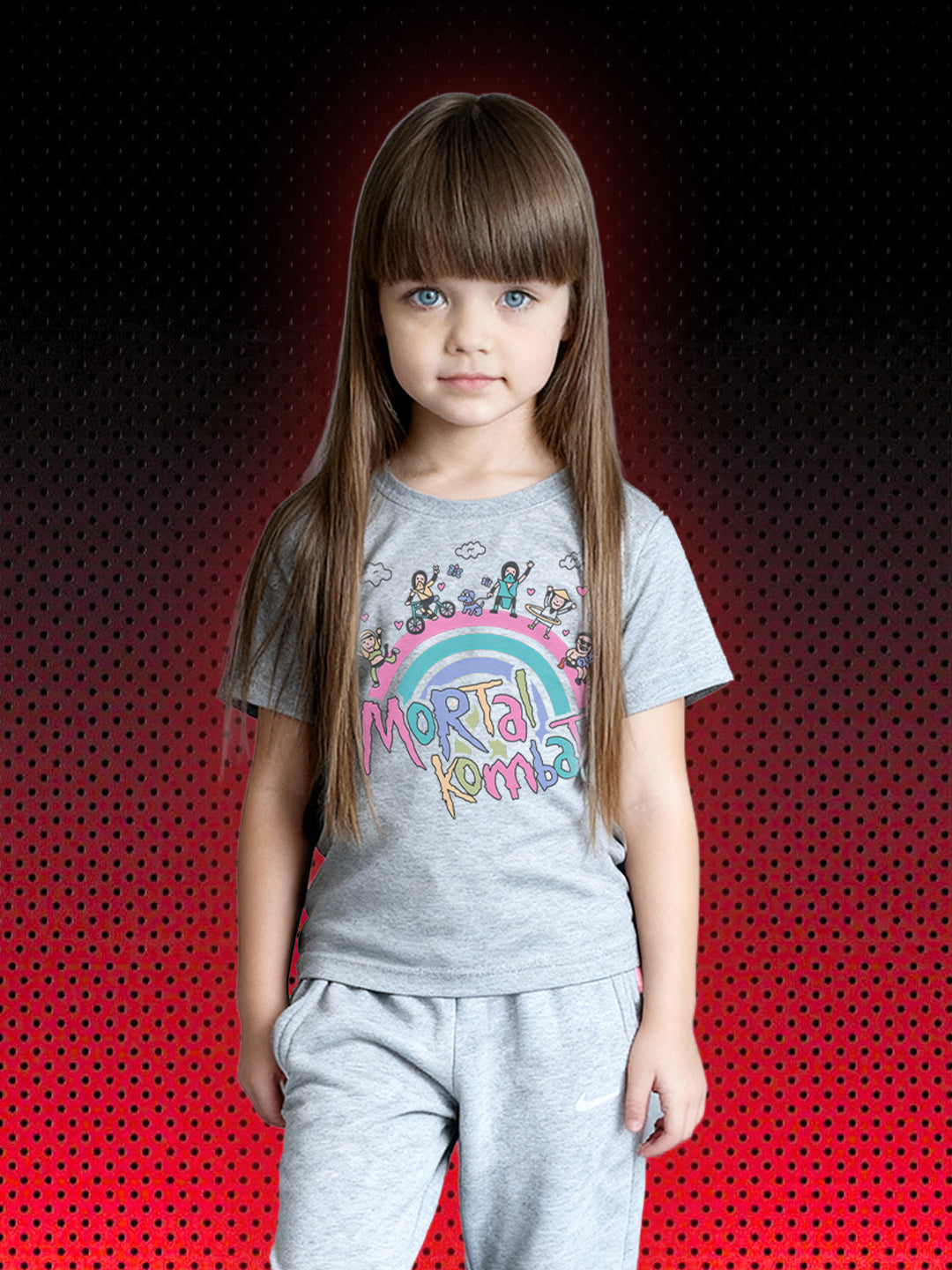 T-SHIRT FÜR KINDER "MORTAL KOMBAT" CUTE