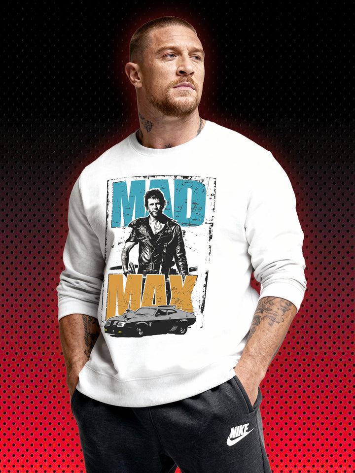 MAD MAX FURY ROAD INTERCEPTOR | MEL GIBSON ROCKATANSKY | RETRO SWEATSHIRT
