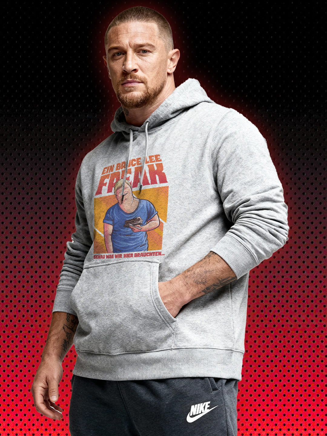 SCOTT BRUCE LEE FREAK KARATE TIGER NO RETREAT NO SURRENDER JCVD | RETRO SWEATSHIRT & HOODIE