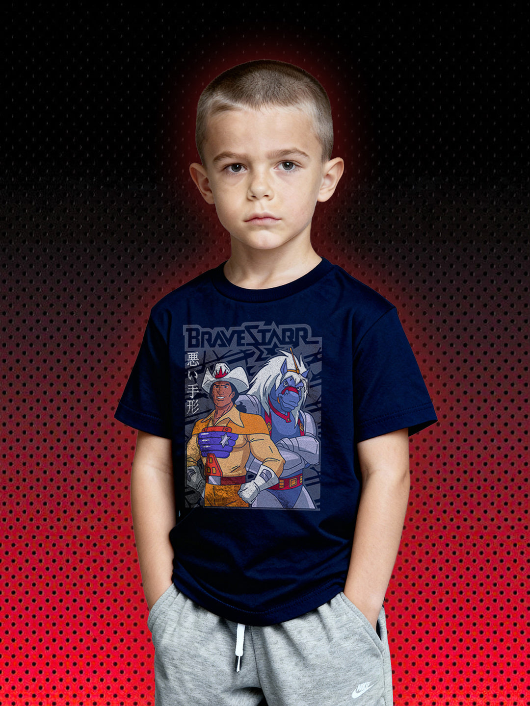 T-SHIRT FOR KIDS "BRAVESTARR"
