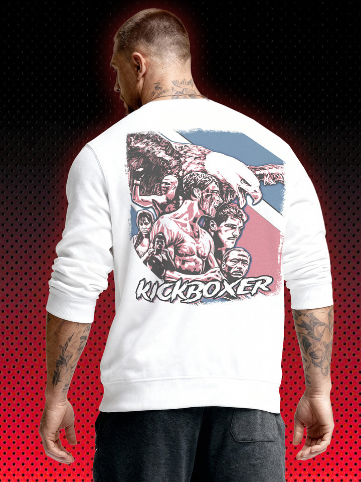 KICKBOXER KARATE TIGER 3 BACKPRINT | JCVD VAN DAMME MICHEL QISSI | SWEATSHIRT &amp; HOODIE