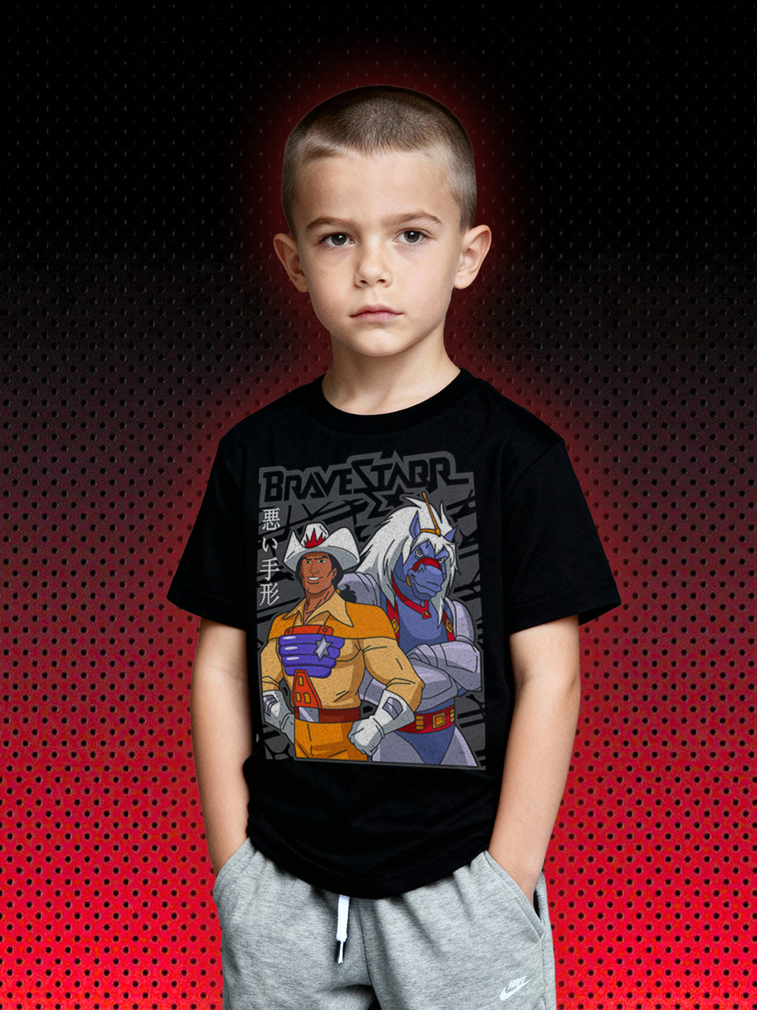 T-SHIRT FOR KIDS "BRAVESTARR"