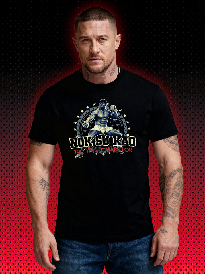 NOK SU KAO - WHITE WARRIOR - KICKBOXER | JEAN-CLAUDE VAN DAMME | T-SHIRT