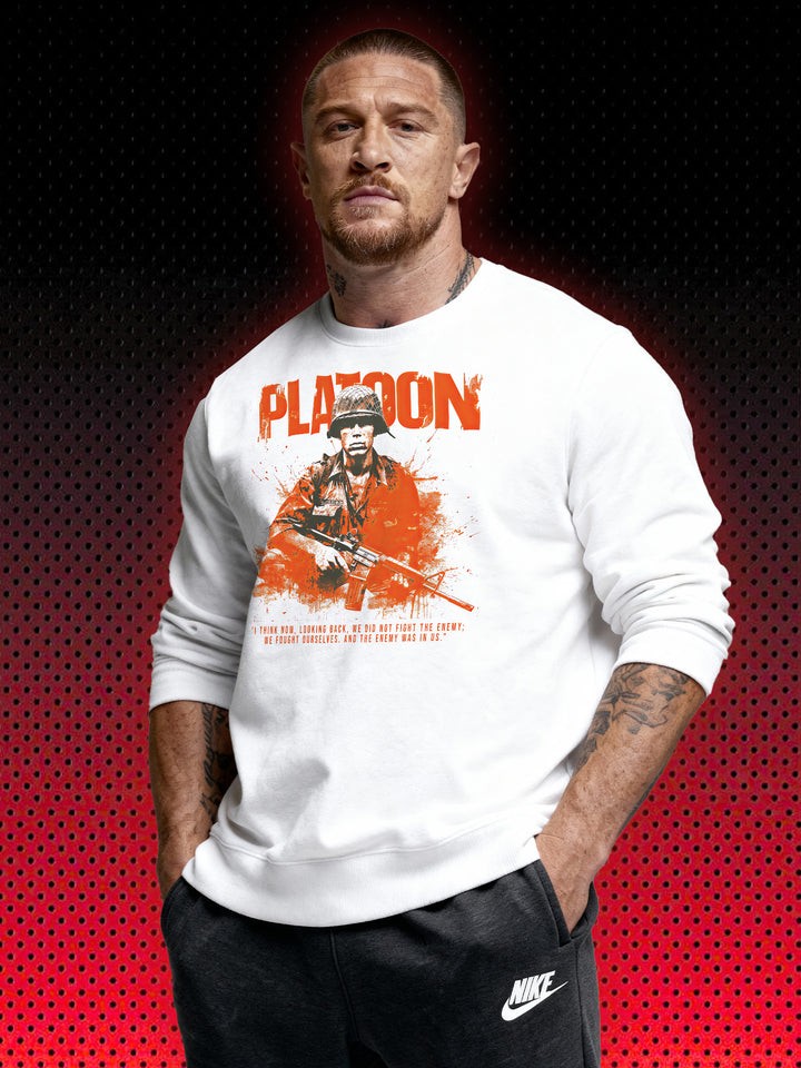 PLATOON | CHARLIE SHEEN WILLEM DAFOE WHITAKER | SWEATSHIRT &amp; HOODIE