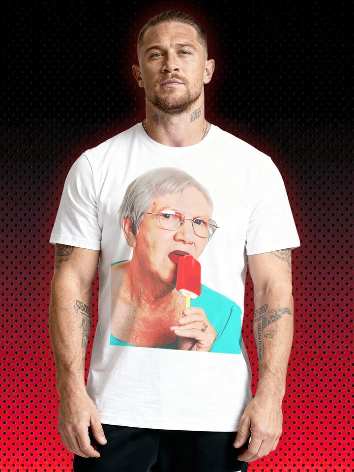 LICK ME 'TIL ICE CREAM | OMA VON SCHLECK | T-SHIRT