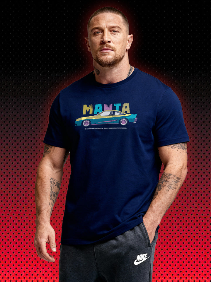 MANTA MANTA CULT CAR OPEL | RETRO CAR AUTO TUNING GERMANY | T-SHIRT