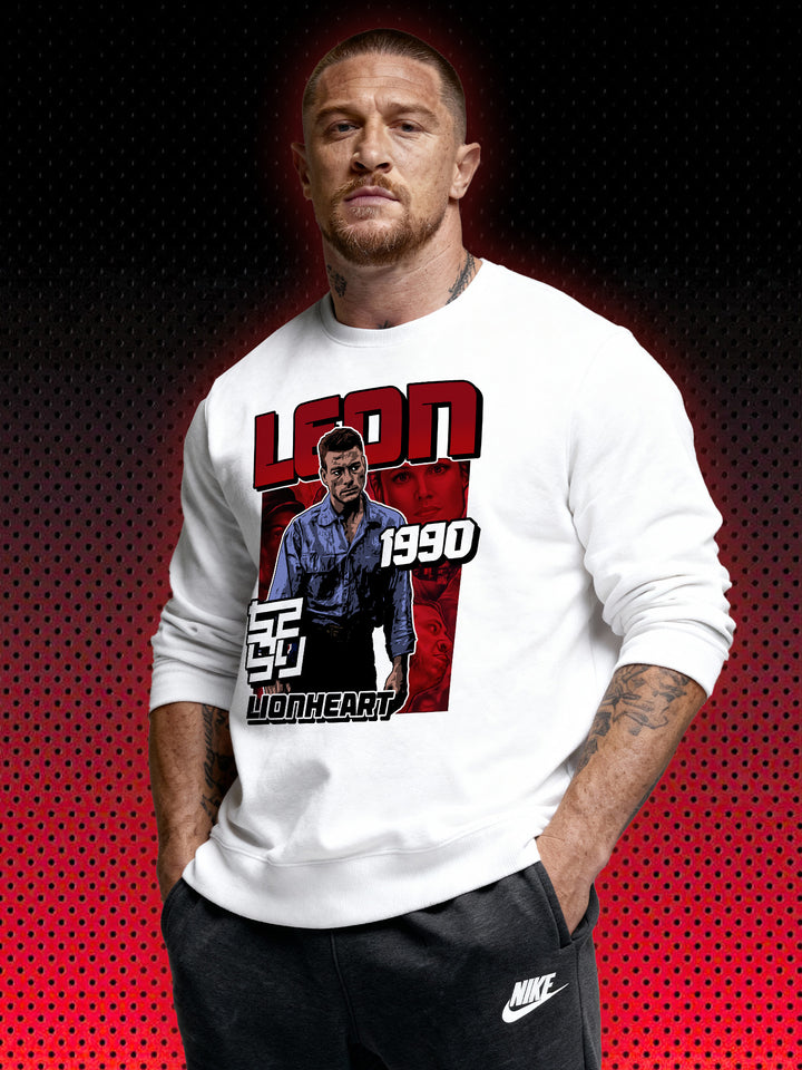 LEON AWOL LIONHEART | JCVD VAN DAMME BOLO YEUNG | RETRO SWEATSHIRT