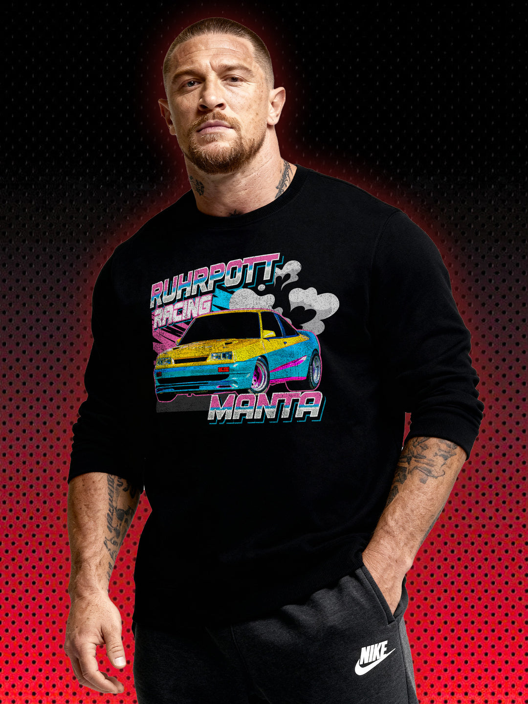 MANTA MANTA KULTAUTO OPEL | RETRO CAR AUTO TUNING GERMANY | RETRO SWEATSHIRT & HOODIE