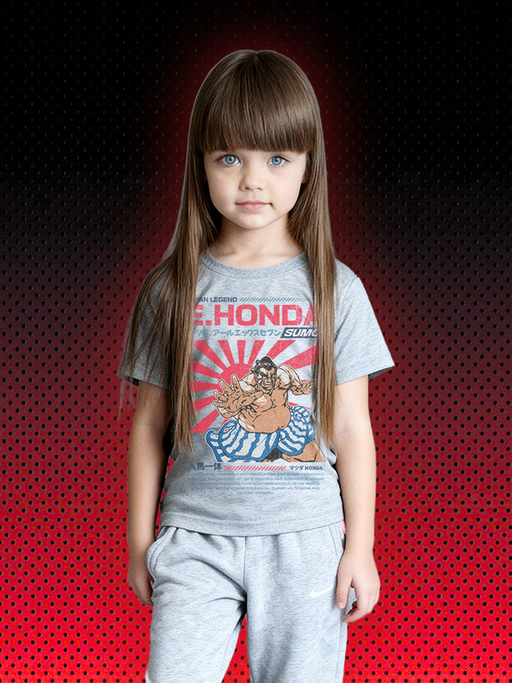 T-SHIRT FOR KIDS "STREET FIGHTER - HONDA"