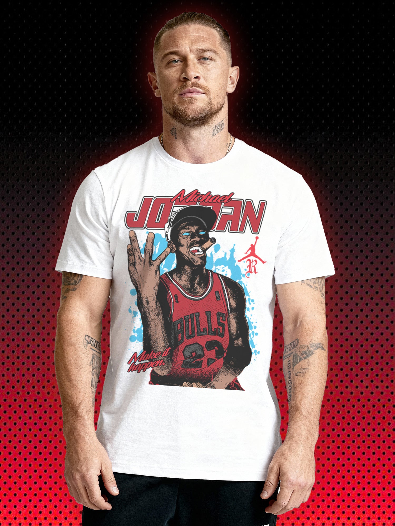 michael jordan player t shirt