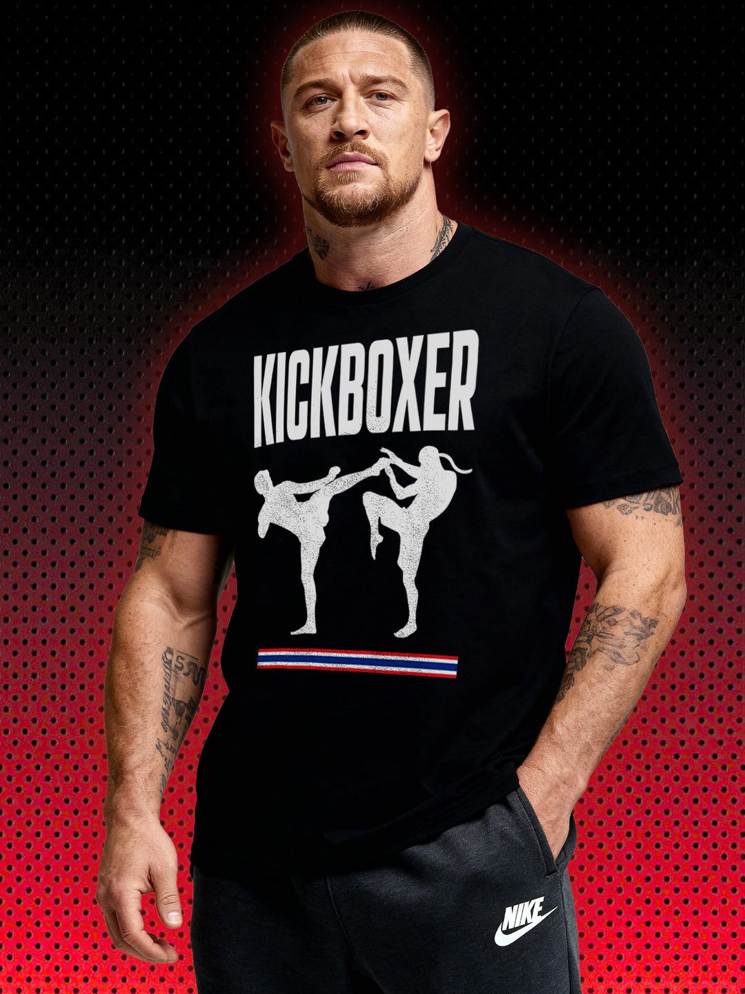 KICKBOXER BIG PRINT - SLOAN VERSUS TONG PO | KICKBOXERS VAN DAMME UNISEX | T-SHIRT