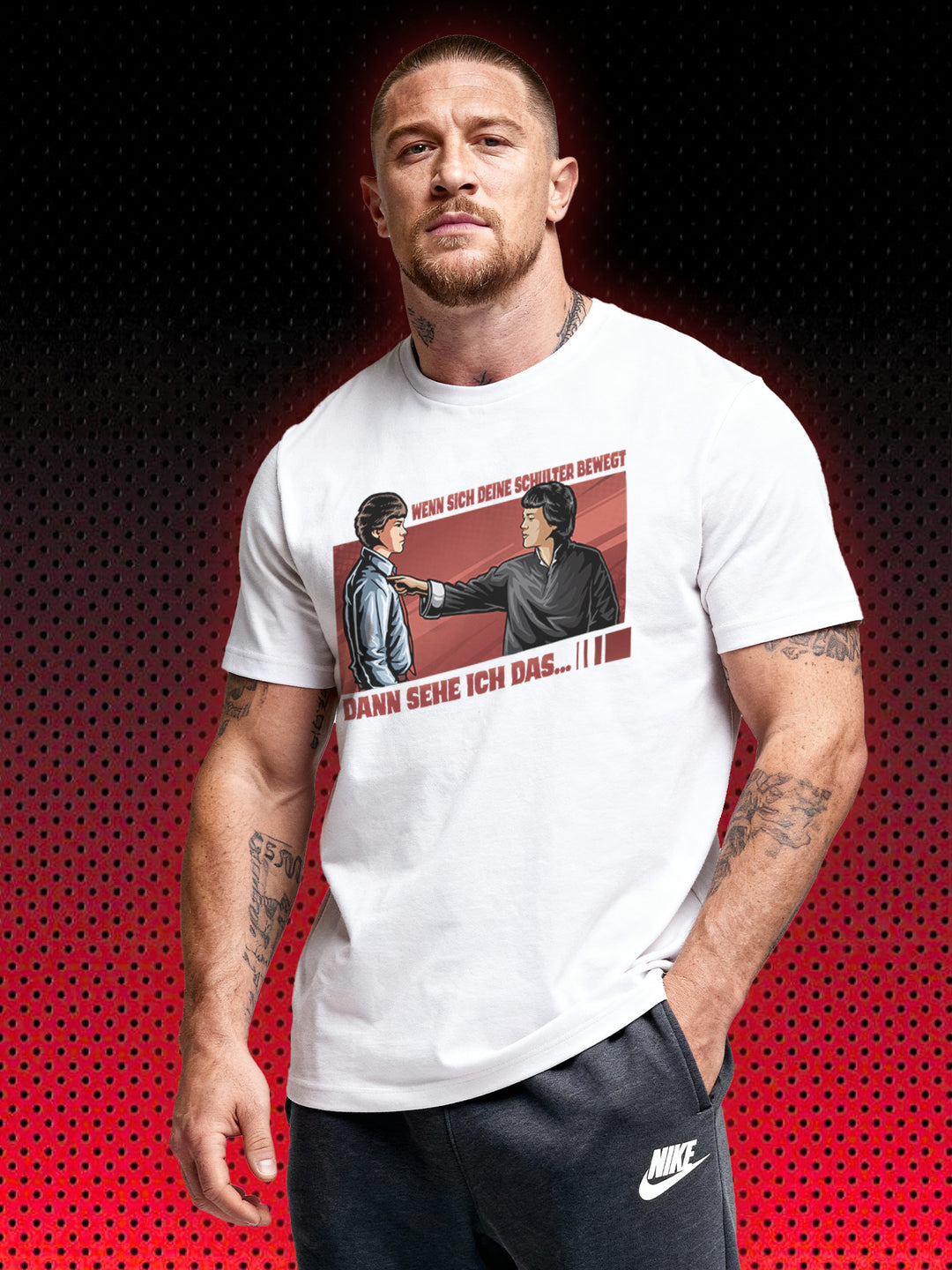 IF YOUR SHOULDER MOVES, I SEE IT | KURT MCKINNEY KARATE TIGER NO RETREAT NO SURRENDER JCVD ​​| T-SHIRT