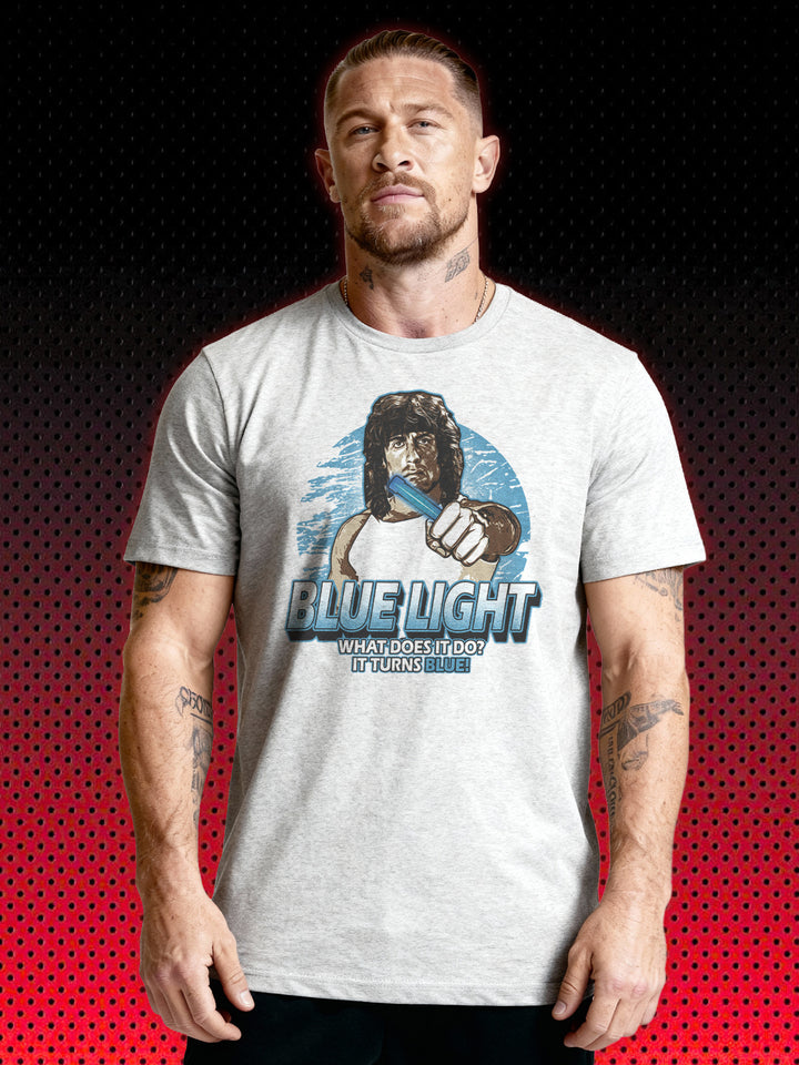 RAMBO 3 BLAUES LICHT BLUE LIGHT | SYLVESTER STALLONE | T-SHIRT