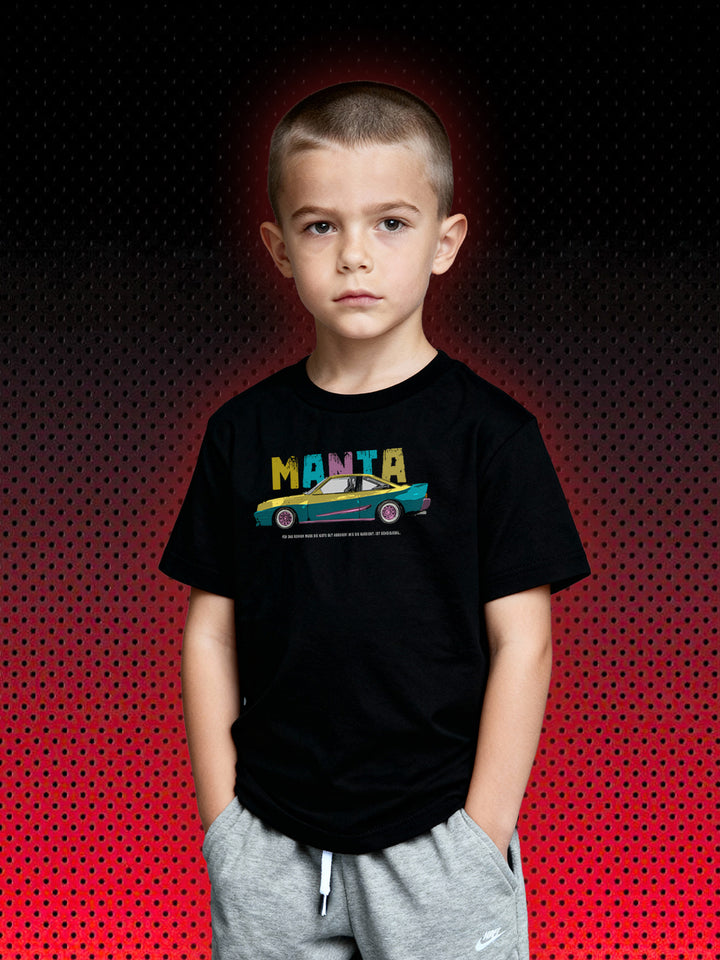 T-SHIRT FÜR KINDER "MANTA MANTA"