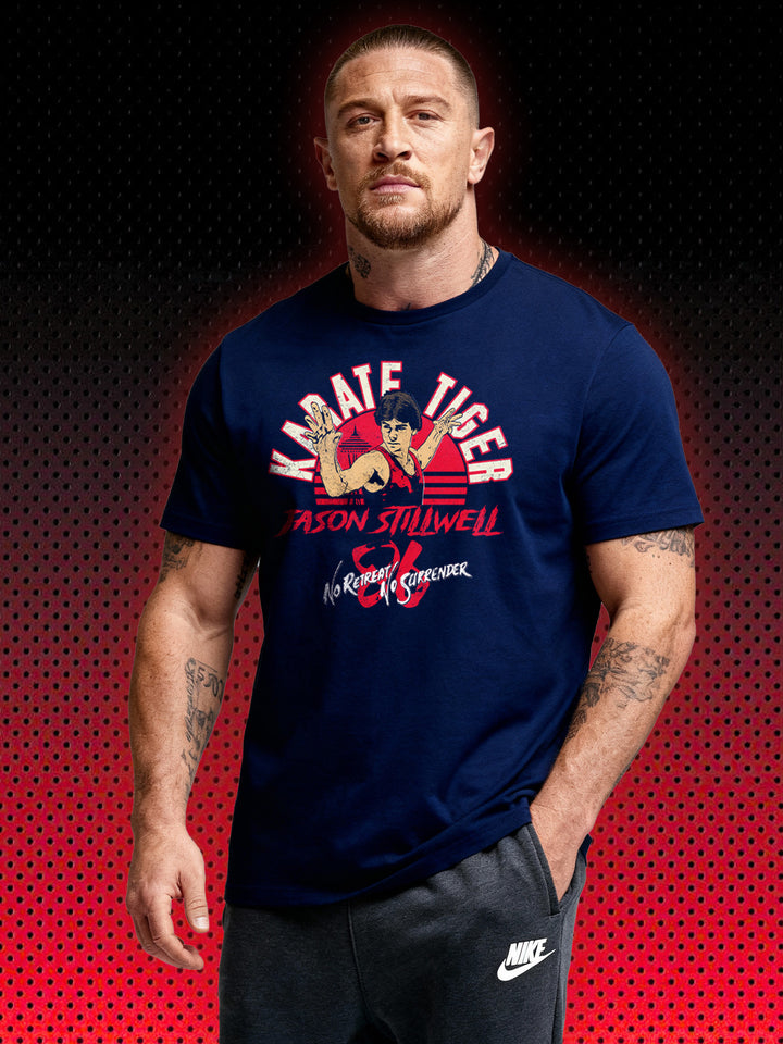 KARATE TIGER POSTER 90s VINTAGE TEE  | NO RETREAT NO SURRENDER JCVD SHOOTINGSTAR | T-SHIRT