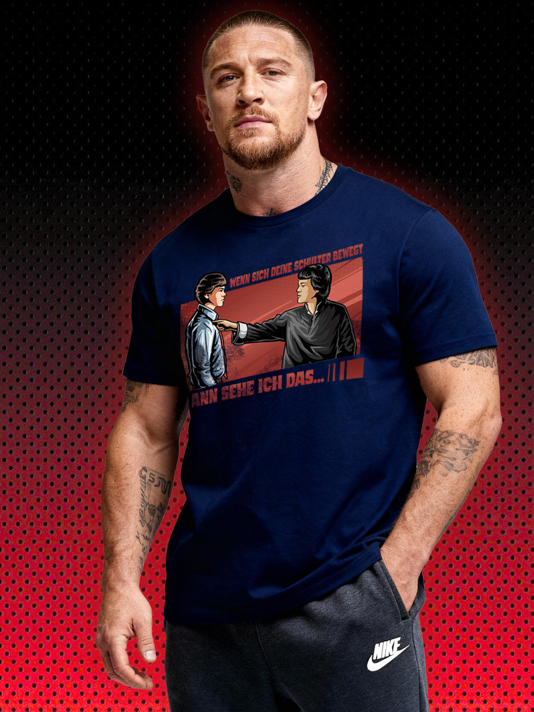 IF YOUR SHOULDER MOVES, I SEE IT | KURT MCKINNEY KARATE TIGER NO RETREAT NO SURRENDER JCVD ​​| T-SHIRT