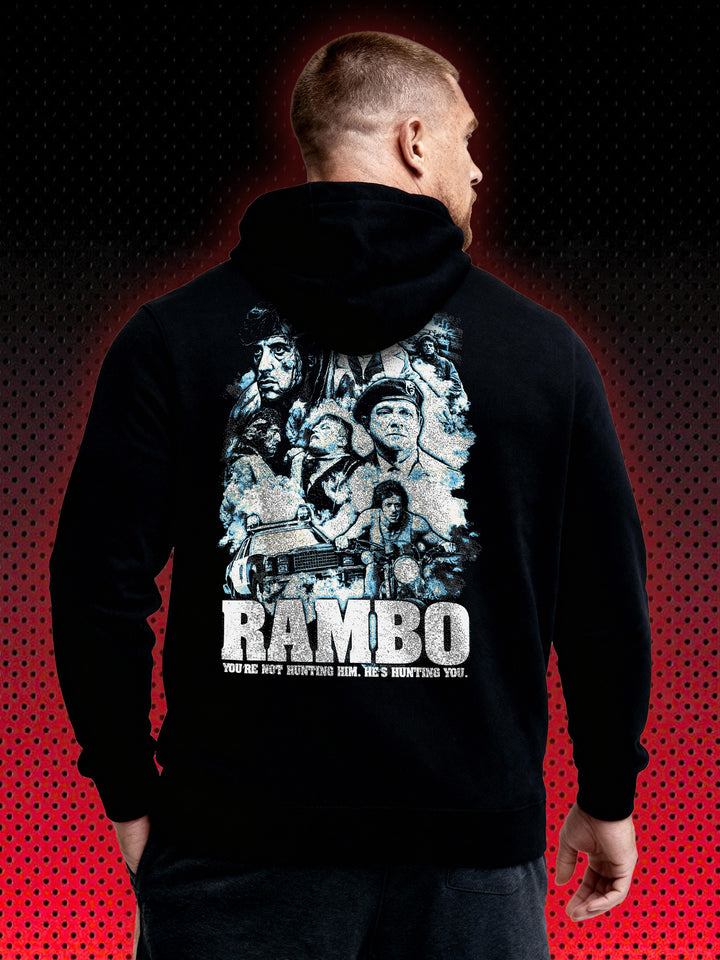 RAMBO FIRST BLOOD LONE WOLF | SYLVESTER STALLONE | SWEATSHIRT & HOODIE