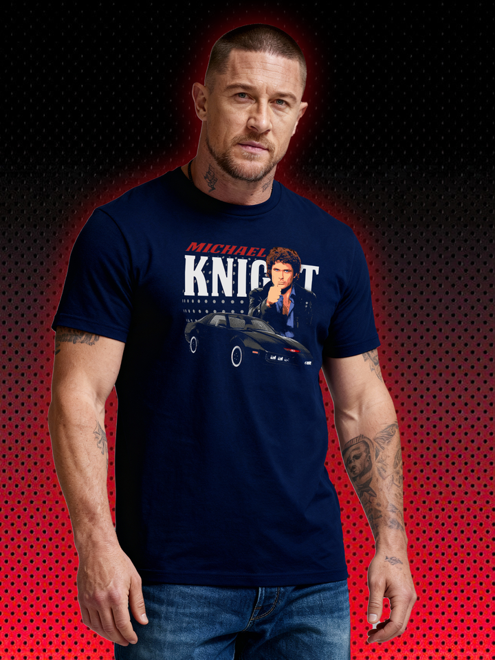 MICHAEL KNIGHT | DAVID HASSELHOFF KNIGHT RIDER KITT | T-SHIRT