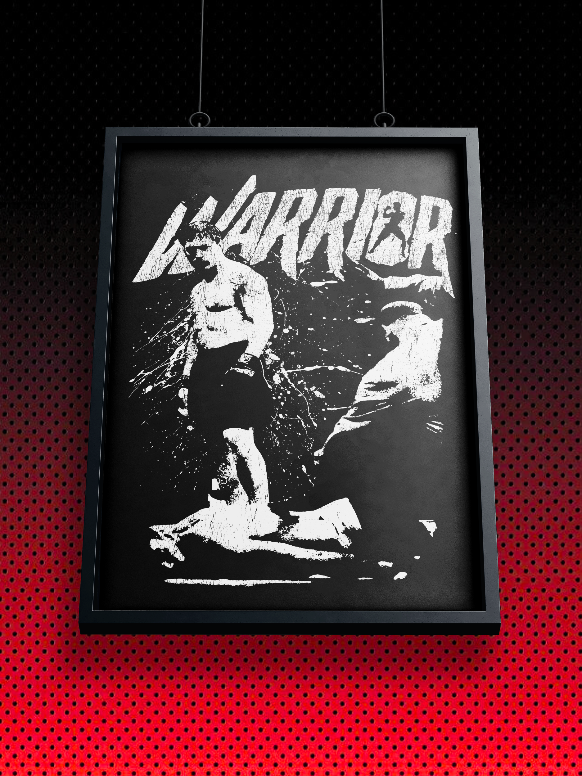 WARRIOR POSTER | ARTPRINT - KUNSTDRUCK