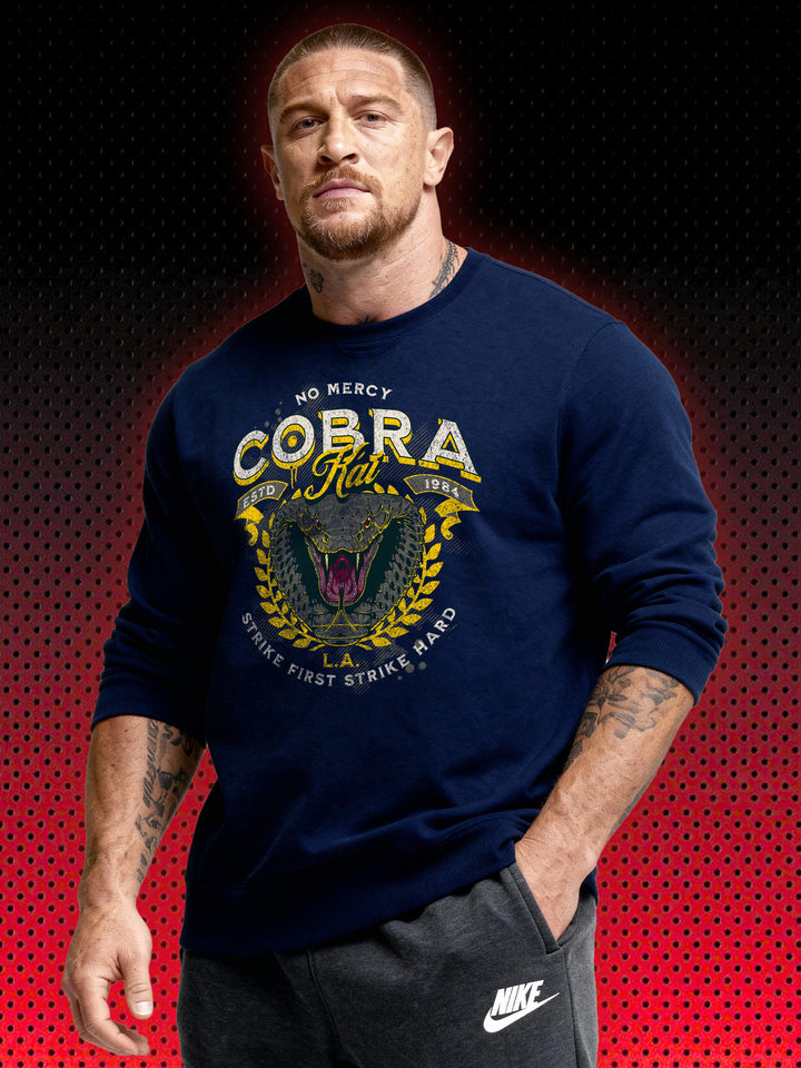 COBRA KAI KARATE LOGO | KARATE KID COBRA KAI | RETRO SWEATSHIRT &amp; HOODIE