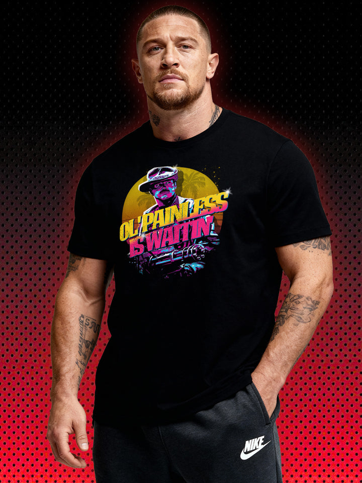 BLAINE OL' PAINLESS IS WAITIN' MINIGUN PREDATOR | JESSE VENTURA ARNOLD SCHWARZENEGGER | T-SHIRT