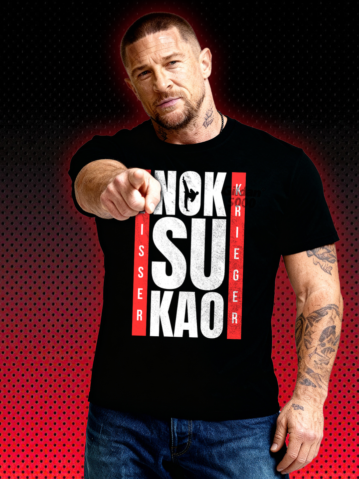 DER WEISSE KRIEGER - NOK SU KAO KURT SLOANE KICKBOXER | JCVD JEAN CLAUDE VAN DAMME | T-SHIRT