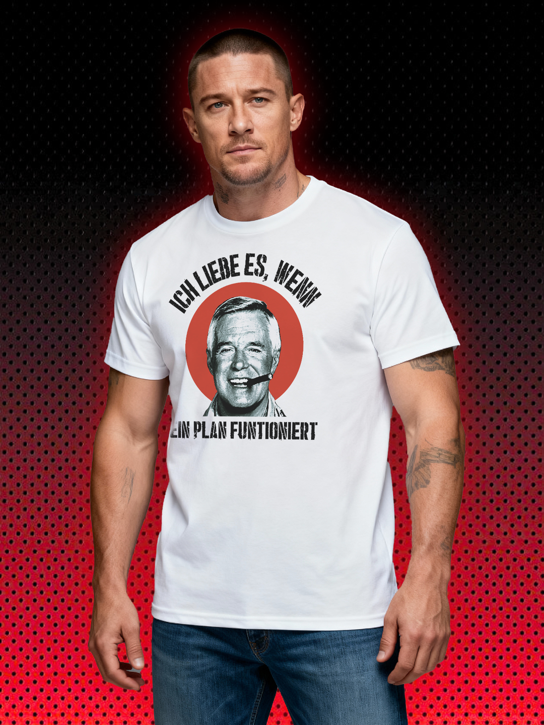 I LOVE IT WHEN A PLAN WORKS | A TEAM HANNIBAL | T SHIRT