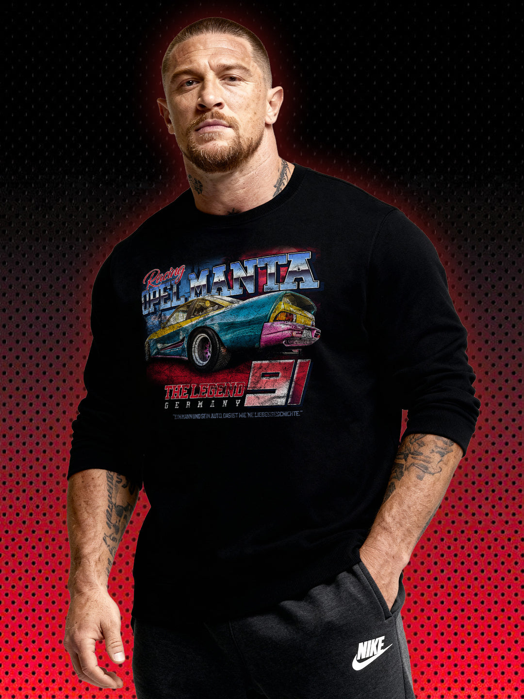 OPEL MANTA | AUTO TUNING GERMANY | RETRO SWEATSHIRT & HOODIE