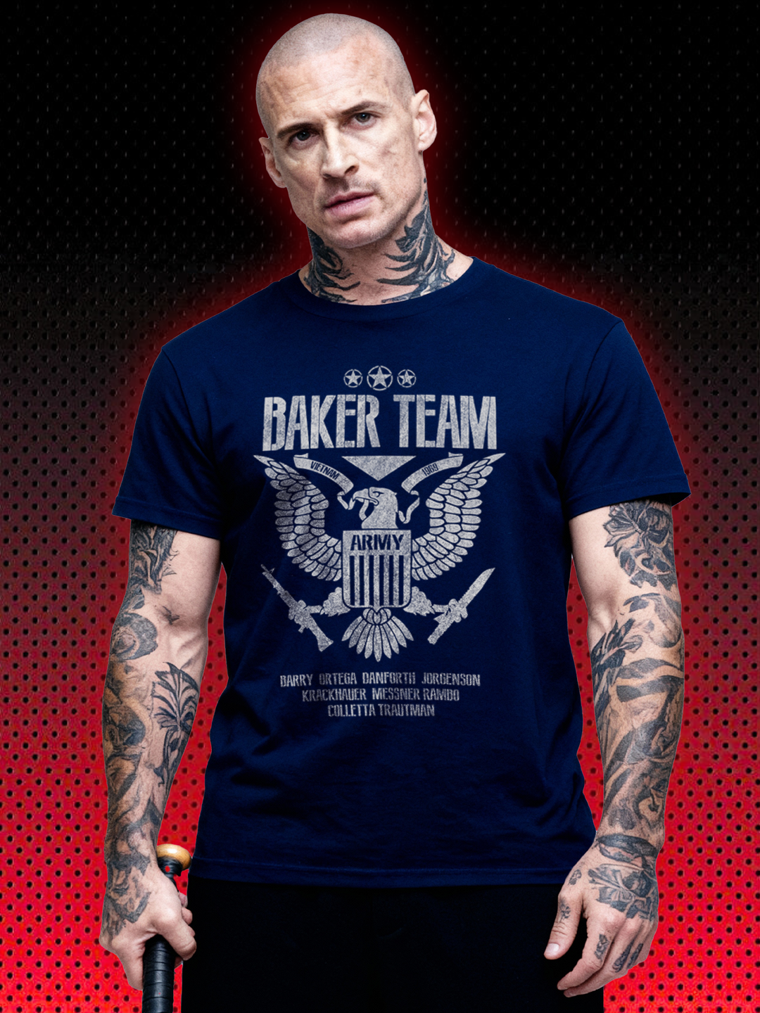 RAMBO BAKER TEAM FIRST BLOOD | VIETNAM 1969 | T-SHIRT