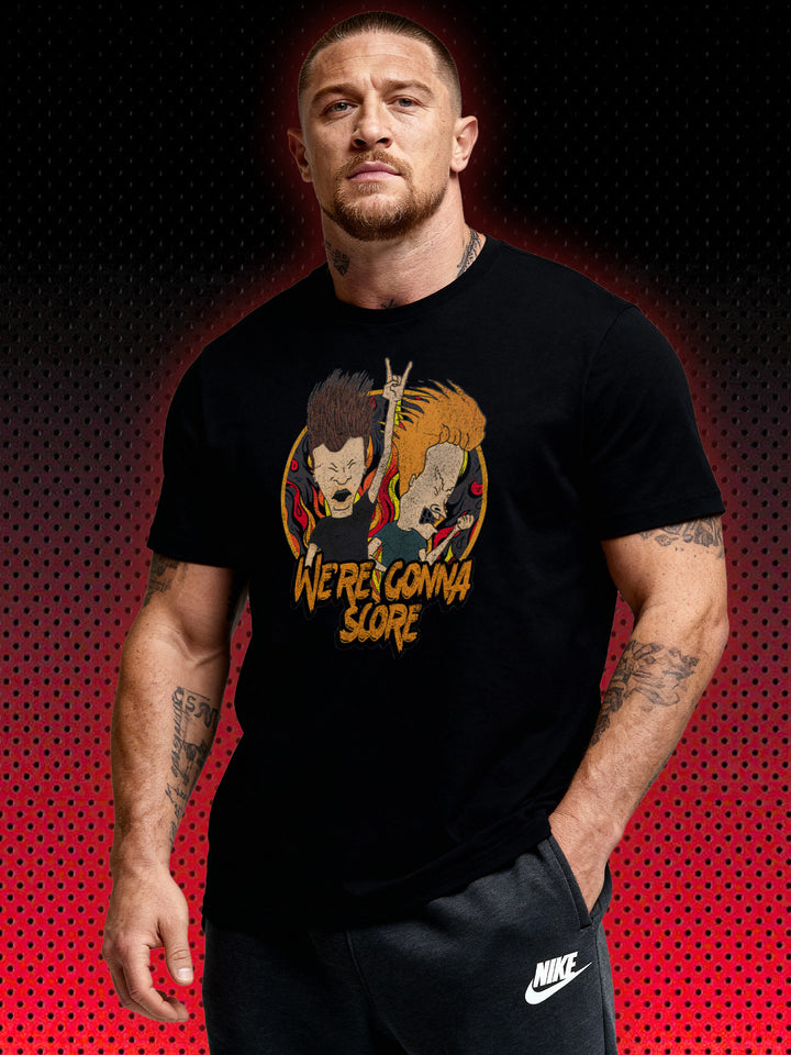 WE'RE GONNA SCORE BEAVIS AND BUTTHEAD | MTV | T-SHIRT