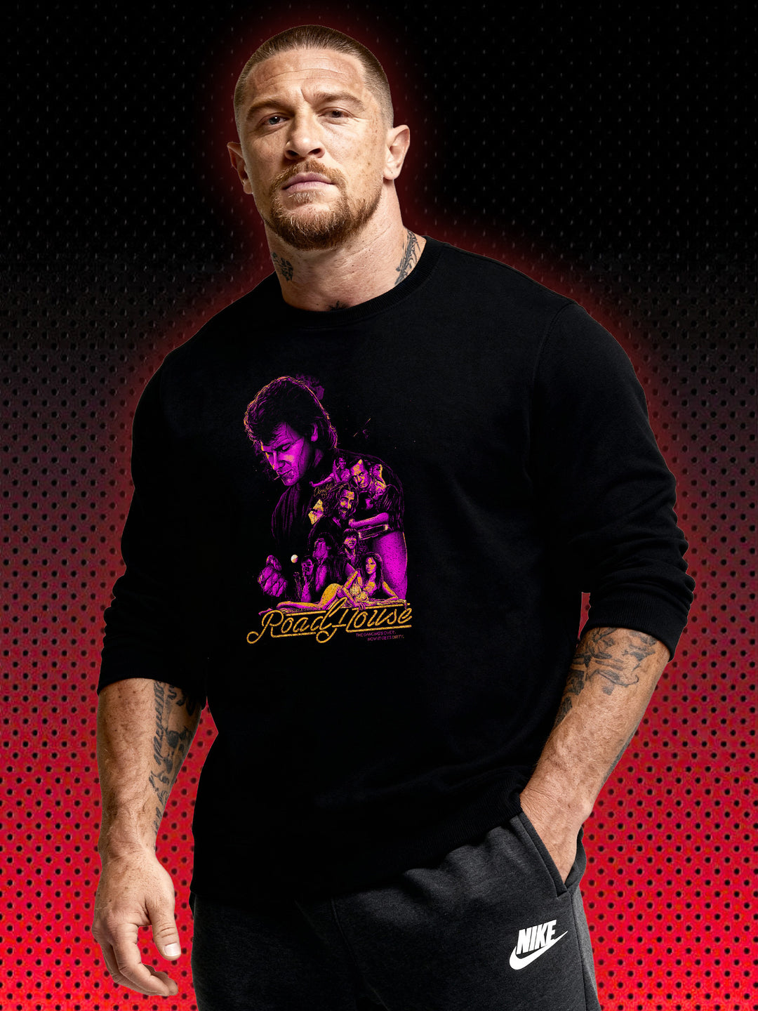 ROAD HOUSE | PATRICK SWAYZE | SWEATSHIRT &amp; HOODIE