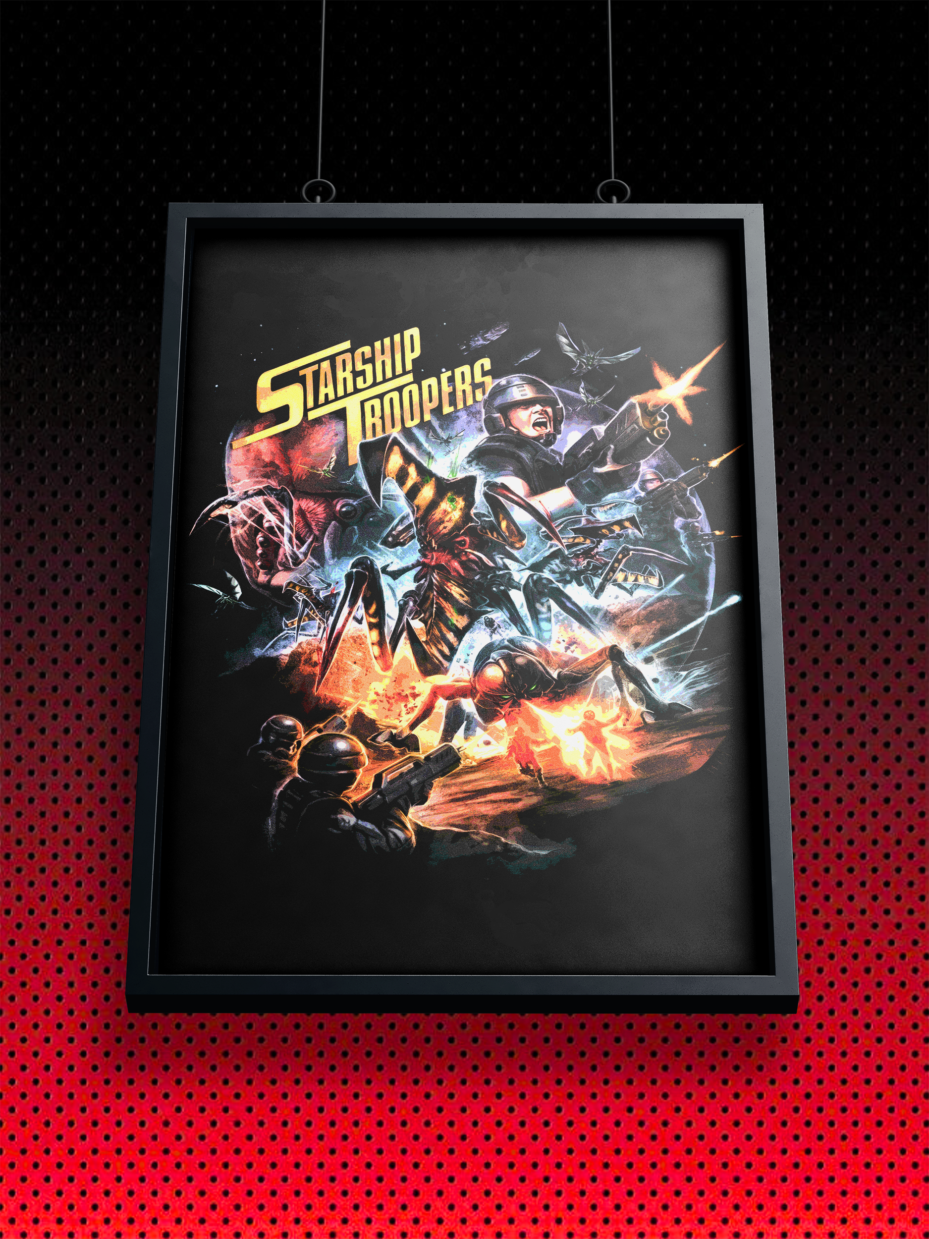 STARSHIP TROOPERS POSTER | ARTPRINT - KUNSTDRUCK