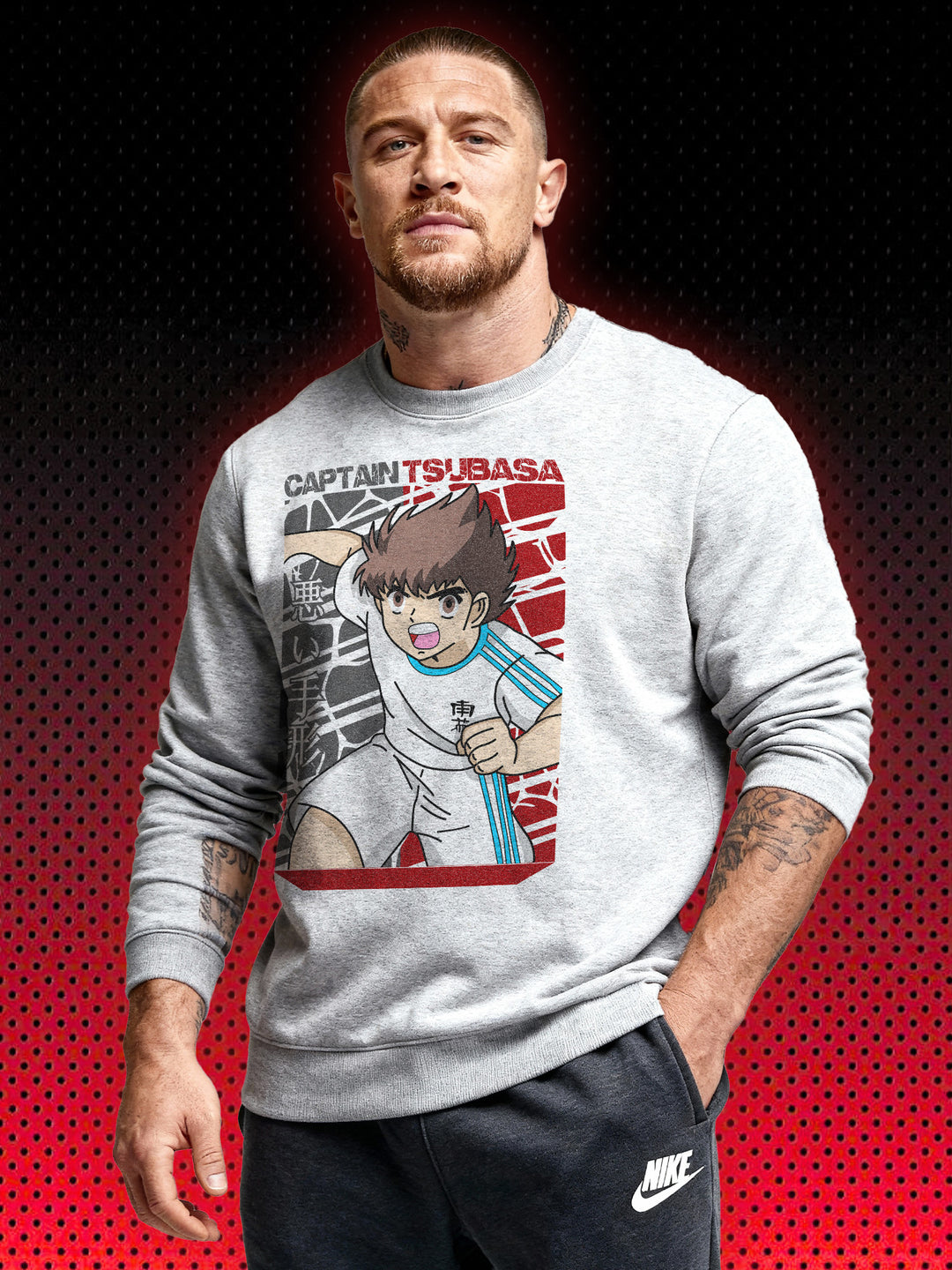 CAPTAIN TSUBASA AND THE GREAT FOOTBALL STARS | TSUBASA | SWEATSHIRT