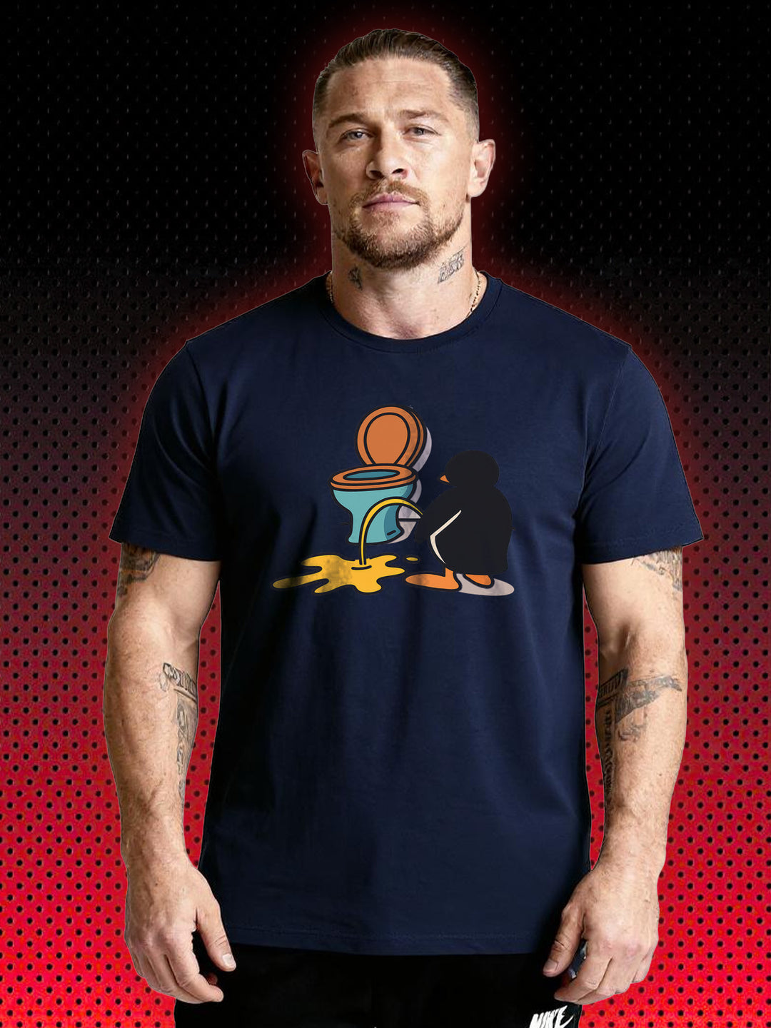 PINGU MISSING THE TOILET | T-SHIRT