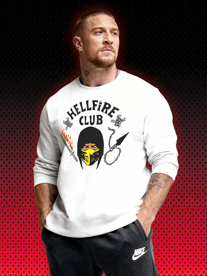 HELL FIRE CLUB SCORPION | STRANGER THINGS MORTAL KOMBAT | SWEATSHIRT & HOODIE